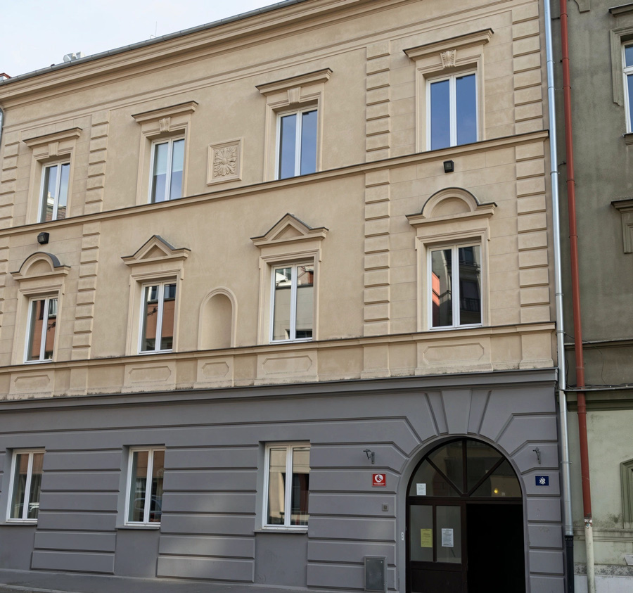 Oprava fasády bytového domu Praha